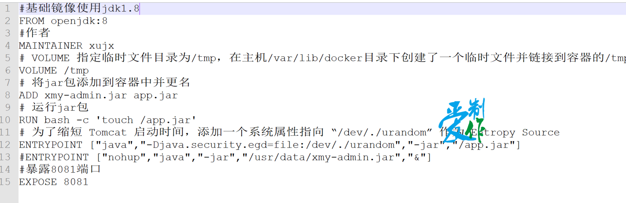 java程序使用docker部署步骤-第4张图片-爱制作博客